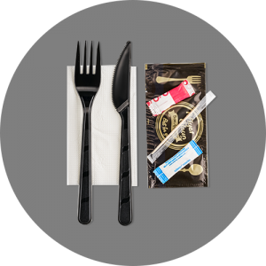CUTLERY KITS BLACK